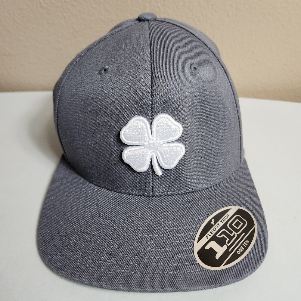 Flexfit Tech One Ten 110 Black Clover Gray Embroidered Golf Hat/Surprise Arizona